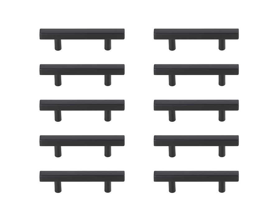 Elegant Lighting - PL402-3-MB-10PK - Bar Pull Multipack (set of 10) - Dior - Matte Black