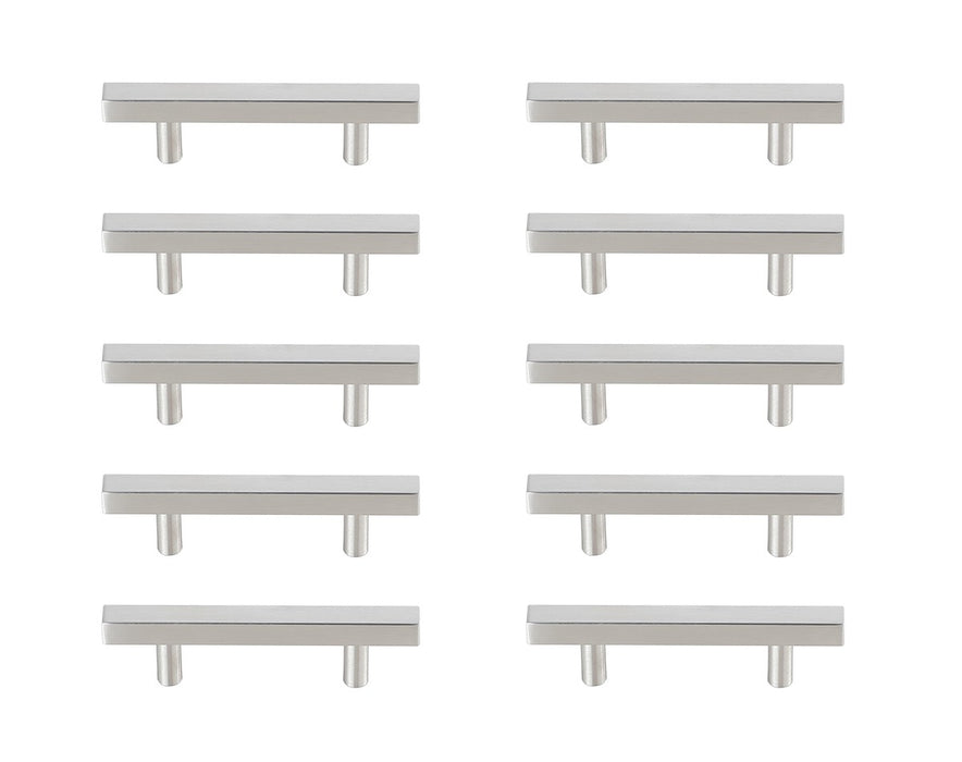 Elegant Lighting - PL402-3-NK-10PK - Bar Pull Multipack (set of 10) - Dior - Brushed Nickel