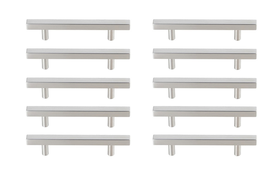 Elegant Lighting - PL402-4-NK-10PK - Bar Pull Multipack (set of 10) - Dior - Brushed Nickel