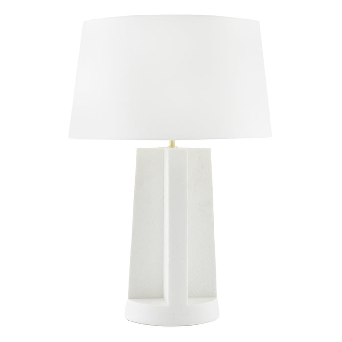 Arteriors - 49894-689 - One Light Table Lamp - Riverton - Ivory