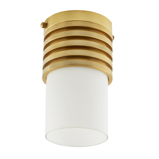 Arteriors - 49965 - One Light Flush Mount - Rune - Antique Brass