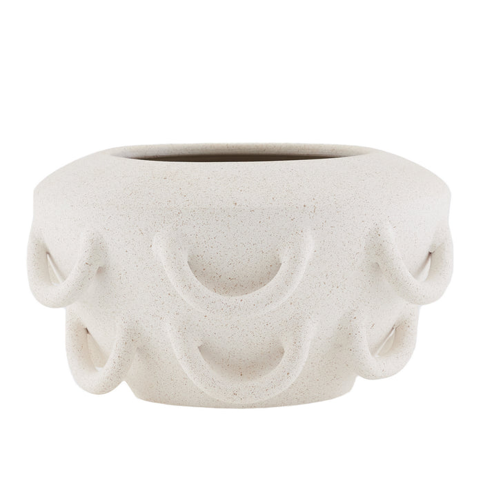 Arteriors - 5773 - Vase - Paloma - Speckled Ivory
