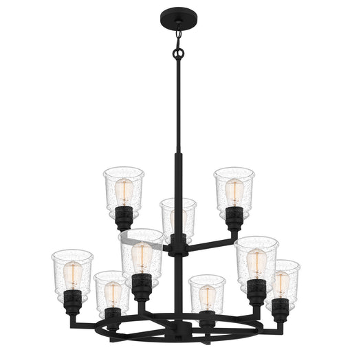 Quoizel - MCI5030MBK - Nine Light Chandelier - McIntire - Matte Black