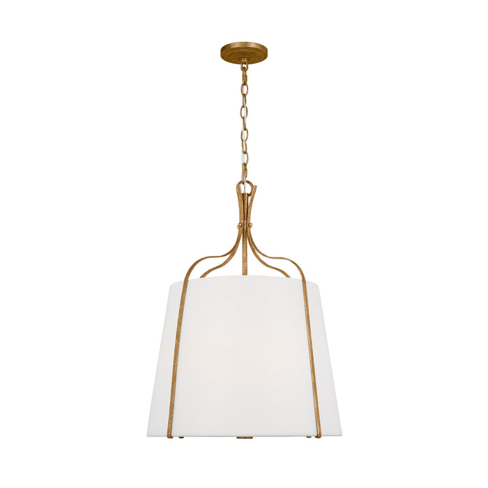 Visual Comfort Studio - AP1253ADB - Three Light Pendant - Leander - Antique Gild