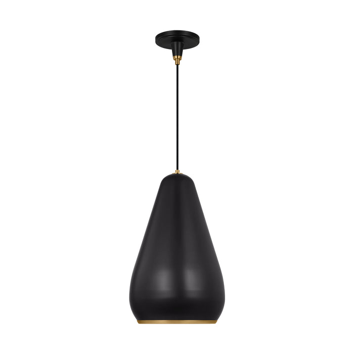 Visual Comfort Studio - TP1141AIBBS - One Light Pendant - Clasica - Aged Iron