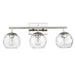 Acclaim Lighting - IN40049PN - Three Light Bath Vanity - Mackenzie - Polished Nickel