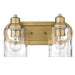 Acclaim Lighting - IN40056AG - Two Light Bath Vanity - Lumley - Antique Gold