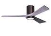 Matthews Fan Company - IR3HLK-BB-BW-52 - 52"Ceiling Fan - Irene - Brushed Bronze