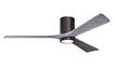 Matthews Fan Company - IR3HLK-BB-BW-60 - 60"Ceiling Fan - Irene - Brushed Bronze