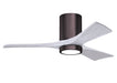 Matthews Fan Company - IR3HLK-BB-MWH-42 - 42"Ceiling Fan - Irene - Brushed Bronze