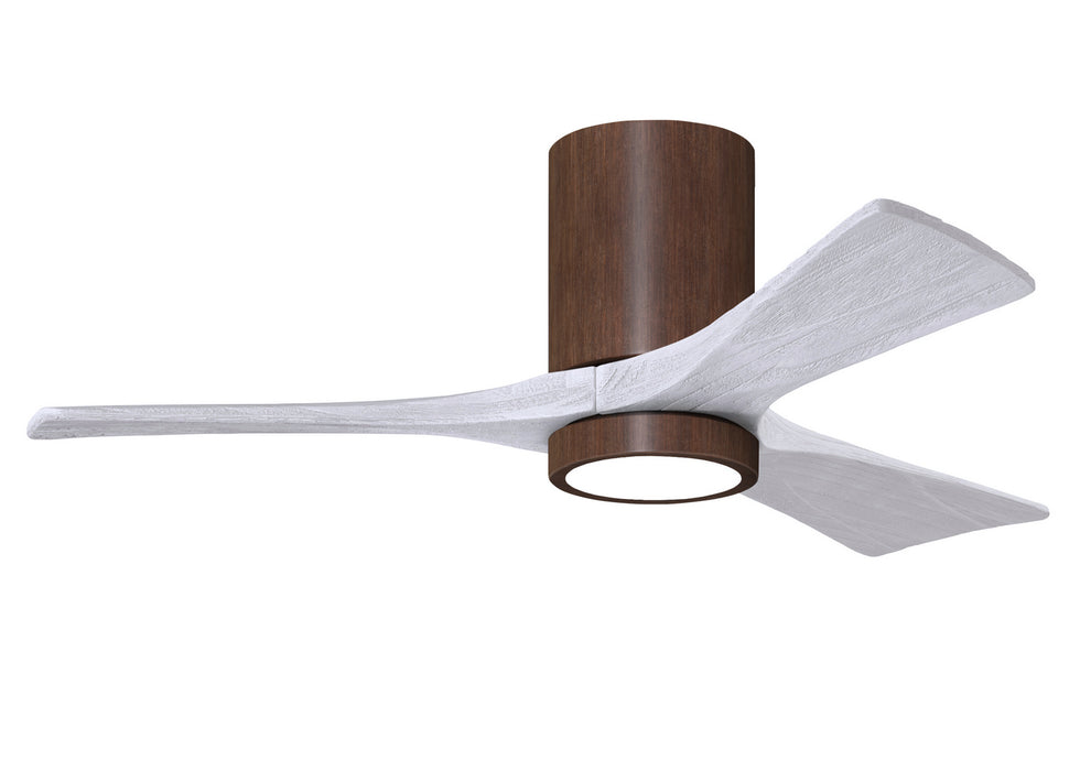 Matthews Fan Company - IR3HLK-WN-MWH-42 - 42"Ceiling Fan - Irene - Walnut Tone