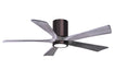 Matthews Fan Company - IR5HLK-BB-BW-52 - 52"Ceiling Fan - Irene - Brushed Bronze