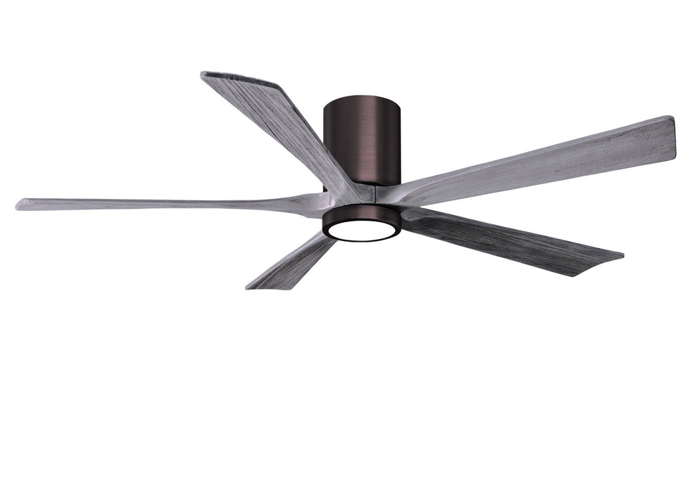 Matthews Fan Company - IR5HLK-BB-BW-60 - 60"Ceiling Fan - Irene - Brushed Bronze