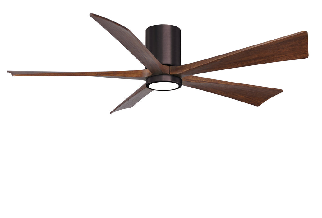 Matthews Fan Company - IR5HLK-BB-WA-60 - 60"Ceiling Fan - Irene - Brushed Bronze