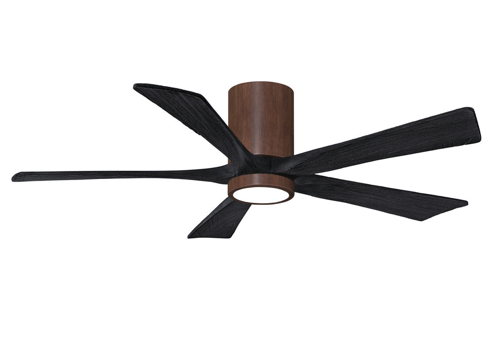 Matthews Fan Company - IR5HLK-WN-BK-52 - 52"Ceiling Fan - Irene - Walnut Tone