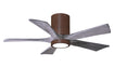 Matthews Fan Company - IR5HLK-WN-BW-42 - 42"Ceiling Fan - Irene - Walnut Tone