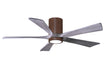 Matthews Fan Company - IR5HLK-WN-BW-52 - 52"Ceiling Fan - Irene - Walnut Tone