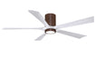 Matthews Fan Company - IR5HLK-WN-MWH-60 - 60"Ceiling Fan - Irene - Walnut Tone