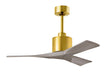 Matthews Fan Company - NK-BRBR-GA-42 - 42"Ceiling Fan - Nan - Brushed Brass