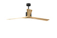 Matthews Fan Company - NKXL-BK-LM-72 - 72"Ceiling Fan - Nan XL - Matte Black