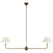 Visual Comfort Signature - TOB 5455AG-L - LED Linear Pendant - Piaf - Antique Gild