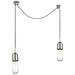 Visual Comfort Signature - TOB 5645PN-CG-2 - LED Pendant - Junio - Polished Nickel
