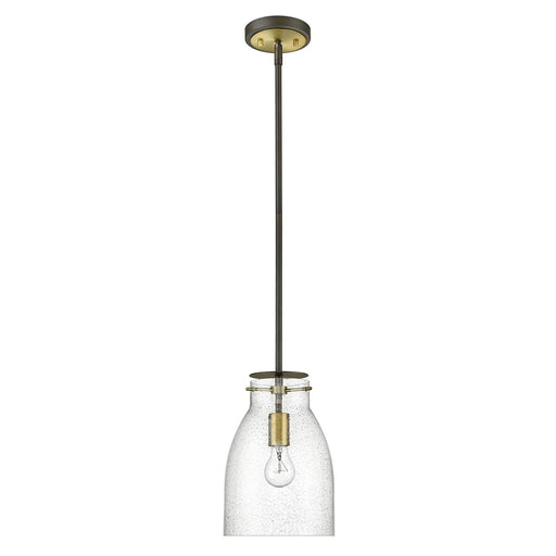 Acclaim Lighting - IN20000ORB - One Light Pendant - Shelby - Oil Rubbed Bronze and Antique Brass