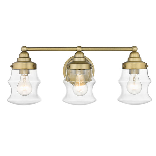 Acclaim Lighting - IN40073ATB - Three Light Vanity - Keal - Antique Brass