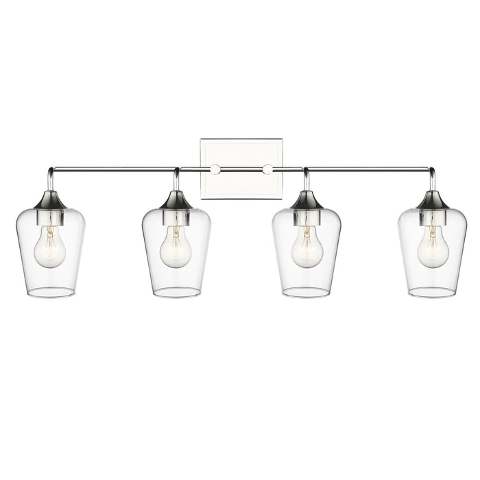 Acclaim Lighting - IN40083PN - Four Light Vanity - Gladys - Polished Nickel