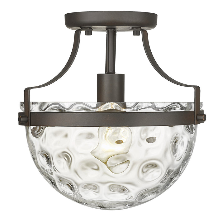 Acclaim Lighting - IN60099ORB - One Light Semi-Flush Mount - Quinn - Oil Rubbed Bronze