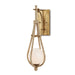 Currey and Company - 5000-0211 - One Light Wall Sconce - Passageway - Natural/Gold/White