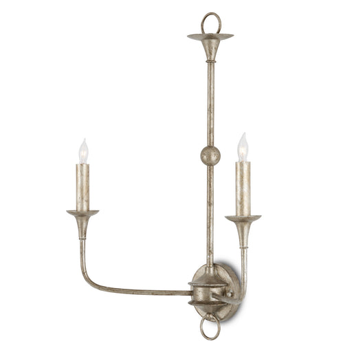 Currey and Company - 5000-0216 - Two Light Wall Sconce - Nottaway - Pyrite Bronze
