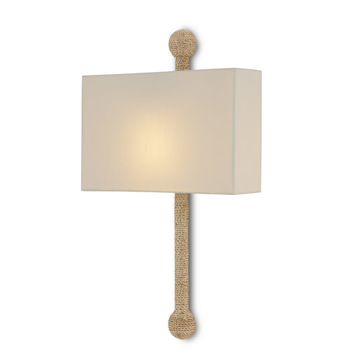 Currey and Company - 5900-0052 - One Light Wall Sconce - Senegal - Natural