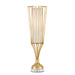 Currey and Company - 6000-0829 - One Light Table Lamp - Forlana - Contemporary Gold Leaf