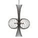 Currey and Company - 9000-0963 - Six Light Chandelier - Akio - Bronze Gold