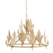 Currey and Company - 9000-0997 - Nine Light Chandelier - Bowthorpe - Coco Cream