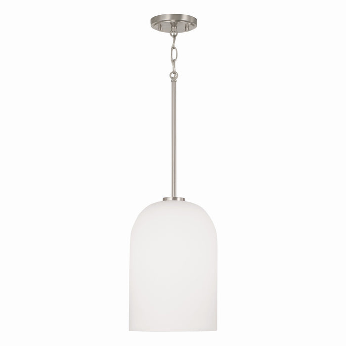 Capital Lighting - 348811BN - One Light Pendant - Lawson - Brushed Nickel