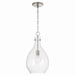 Capital Lighting - 349011BN - One Light Pendant - Brentwood - Brushed Nickel