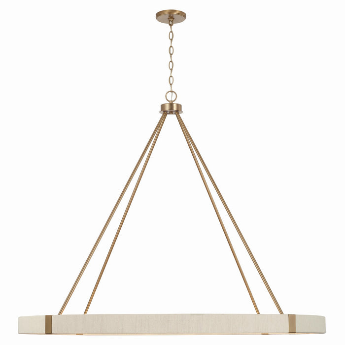 Capital Lighting - 449801MA - 12 Light Chandelier - Delaney - Matte Brass