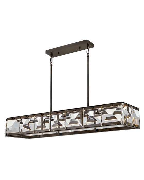 Fredrick Ramond - FR30106BX - LED Linear Chandelier - Jolie - Black Oxide