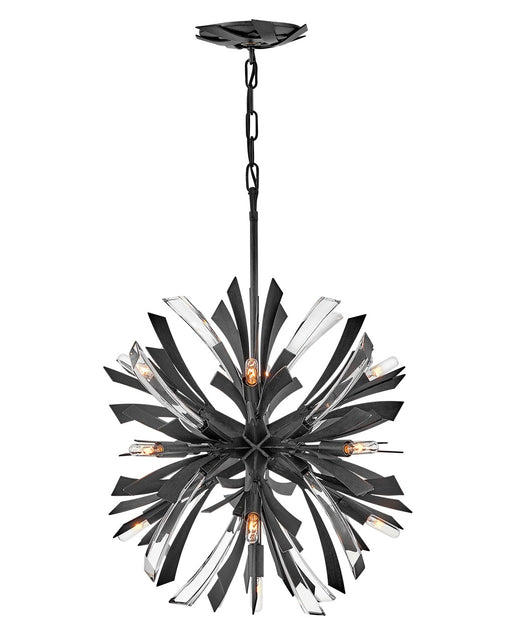 Fredrick Ramond - FR40904BGR - LED Chandelier - Vida - Brushed Graphite