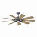 Kichler - 300260AVI - 60"Ceiling Fan - Gentry - Anvil Iron