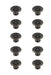 Elegant Lighting - KB2010-AB-10PK - Knob Multipack (Set of 10) - Corio - Antique Bronze