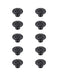 Elegant Lighting - KB2011-MB-10PK - Knob Multipack (Set of 10) - Corio - Matte Black
