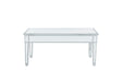 Elegant Lighting - MF72021 - Coffee Table - REFLEXION - Antique Silver