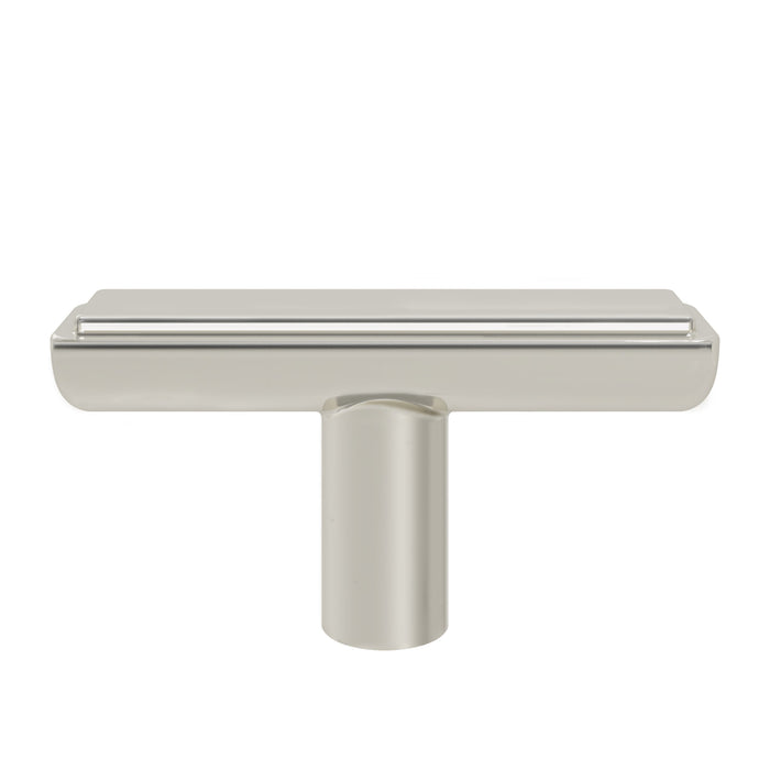 Atlas Finderne T-Knob 2 1/4 Inch Polished Nickel