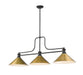 Z-Lite - 725-3MB-RB15 - Three Light Billiard - Melange - Matte Black
