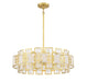 Savoy House - 1-2031-5-260 - Five Light Chandelier - Portia - True Gold