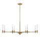 Savoy House - 1-4412-8-322 - Eight Light Chandelier - Jasmine - Warm Brass