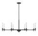 Savoy House - 1-4412-8-89 - Eight Light Chandelier - Jasmine - Matte Black